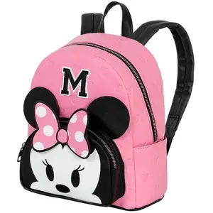 KARACTERMANIA Sac à dos Heady - Disney Minnie Mouse M - Rose - Enfant - Style urbain
