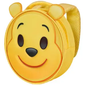 Disney Winnie l'ourson Send-Emoji Sac à dos Jaune 22 x 22 cm Capacité 4 l, jaune, One Size, Sac à dos Emoji Envoyer