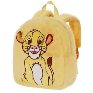 Karactermania, Sac + cartable maternelle, Plush Backpack Sit, Jaune pas cher