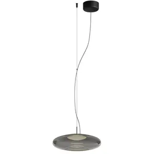 LEDS-C4 Sospensioni Plat Surface led 13W Switch 2700K/3000K/4000K Fumé 763lm phase-cut pas cher