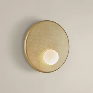 LEDS-C4 Lampade da parete Trip ø300mm E14 9 Oro opaco pas cher