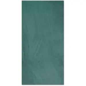 Tapis Vinyle - Panorama - Marbre Vert Foncé - 60x250 cm - Résistant - Intérieur/Extérieur pas cher
