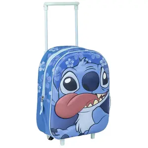 CERDA Sac à dos trolley Stitch Kindergarten 3D