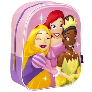 CERDÁ LIFE'S LITTLE MOMENTS Cartable Princesses Disney Rose 25 x 31 x 10 cm