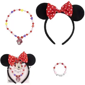 Minnie Mouse, Parure, Kit d'accessoires Coloré 3 pièces, Multicolore, ... pas cher