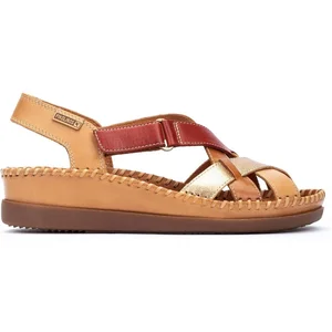 Pikolinos Sandaal Cadaques W8K-0741C2 Almond Bruin Combi pas cher