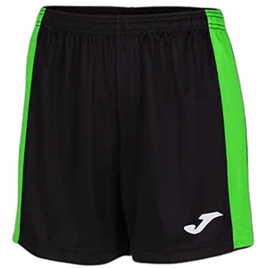 Joma Maxi Short Dames - Zwart / Fluo Groen | Maat: L pas cher
