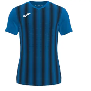 Maillot de football Joma Inter II - bleu royal/noir - taille XL - manches courtes - respirant pas cher