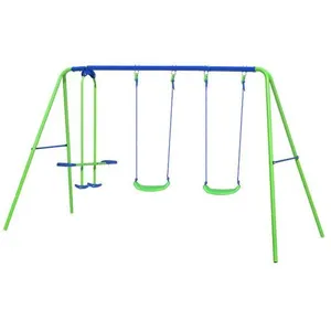 Outdoor Toys Balançoire Et Bascule Metal 2 PaxVendu parcdiscount