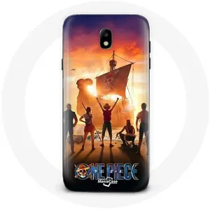 Coque pour Samsung Galaxy J3 2017 One Piece Poster Equipages Art Saison 1 Maniacase pas cher