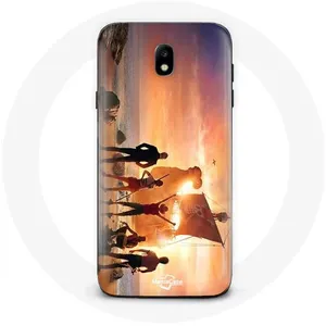 Coque pour Samsung Galaxy J3 2017 One Piece Affiche Equipages Saison 1 Maniacase pas cher
