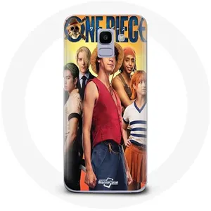 Coque pour Samsung Galaxy J6 2018 Anime One Piece Luffy Affiche Personnages Art Saison 1 Maniacase pas cher