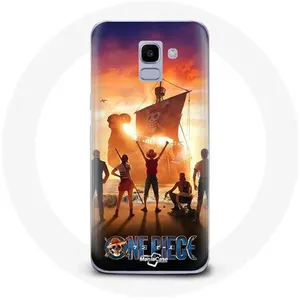Coque pour Samsung Galaxy J6 2018 One Piece Poster Equipages Art Saison 1 Maniacase pas cher