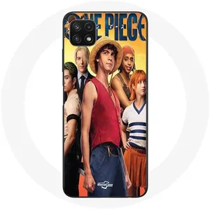 Coque pour Samsung Galaxy A22 5G Anime One Piece Luffy Affiche Personnages Art Saison 1 Maniacase