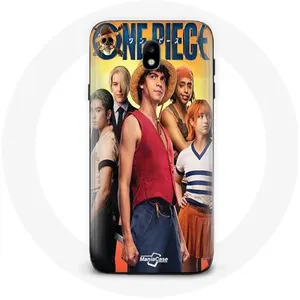 Coque pour Samsung Galaxy J3 2017 Anime One Piece Luffy Affiche Personnages Art Saison 1 Maniacase pas cher