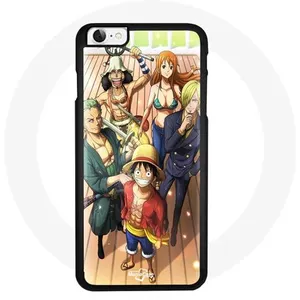 Coque pour Iphone SE One Piece Luffy Affiche Equipages Manga Anime Maniacase
