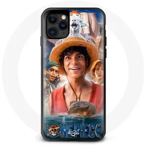 Coque pour Iphone 12 Mini One Piece Luffy Affiche Personnages Art Sais... pas cher