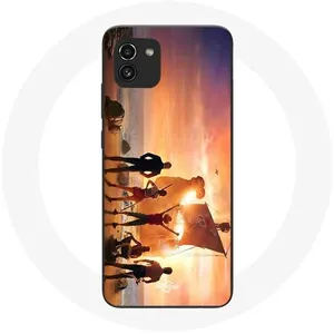 Coque pour Samsung Galaxy A03 One Piece Affiche Equipages Saison 1 Maniacase pas cher