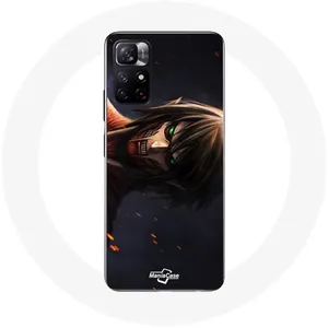 Coque pour Xiaomi Redmi Note 11s 5G Anime Eren Yeager Attack on Titan Maniacase pas cher