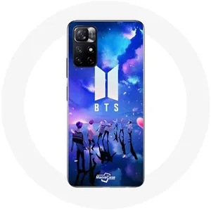 Coque pour Xiaomi Redmi Note 11s 5G Bangtan Sonyeondan BTS Fanart Logo Maniacase pas cher