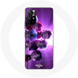 Coque pour Xiaomi Redmi Note 11s 5G BTS TinyTAN Animation Affiche RM Jin Suga J-Hope Jimin V Et Jungkook Mic Drop Maniacase pas cher