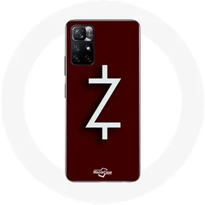 Coque pour Xiaomi Redmi Note 11s 5G Ozark Saison 4 Logo Z Blanc Fond Rouge Maniacase pas cher