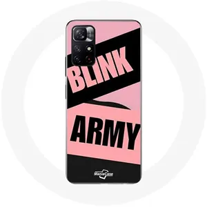 MANIACASE Coque pour Xiaomi Redmi Note 11s 5G BTS ARMY Et Blackpink Blink Rose N... pas cher