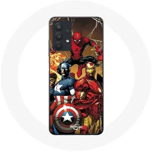 Coque pour samsung galaxy A32 5G Avengers invaders Anciens soldats Maniacase pas cher