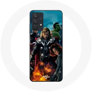 Coque pour samsung galaxy A32 5G Avengers film de super héros Maniacase pas cher