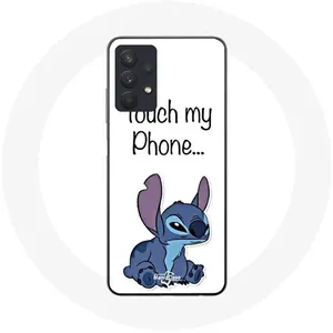 MANIACASE Coque pour samsung galaxy A32 5G Lilo et Stitch mignon Fond blanc Mani... pas cher