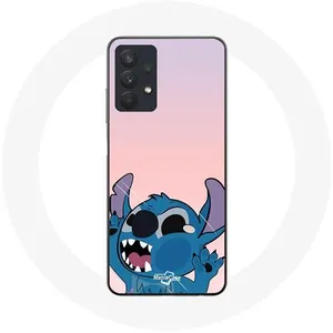 MANIACASE Coque - Samsung - Galaxy A32 5G - Stitch - Souple - Rose pas cher