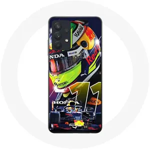 Coque pour Samsung Galaxy A32 5G Formule 1 Sergio Pérez Pilote automobile F1 Maniacase pas cher