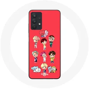 Coque pour Samsung Galaxy A32 5G BTS TinyTAN Animation BT21 Affiche Maniacase pas cher