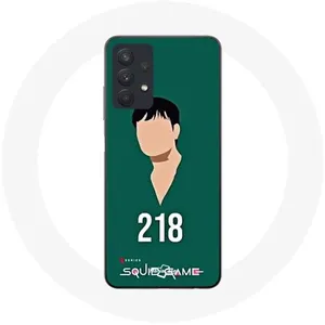 Coque pour Samsung Galaxy A32 5G Squid Game Cho Sang woo numéro 218 Maniacase pas cher