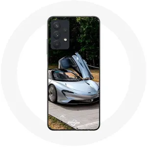 MANIACASE Coque - McLaren - Samsung Galaxy A32 5G - Gris - Formule 1 - Rigide pas cher