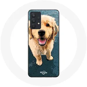 Coque pour Samsung Galaxy A32 5G Golden retriever Chiot Maniacase pas cher