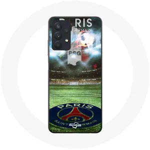 Coque pour samsung galaxy A32 5G Paris Saint Germain PSG Foot Match Maniacase pas cher