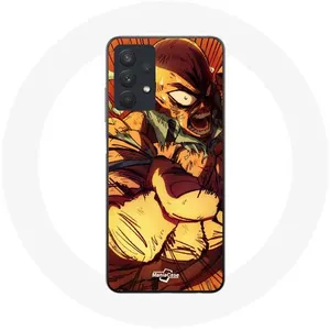 Coque pour Samsung Galaxy A32 5G Saitama One Punch Man Anime Poster Maniacase pas cher