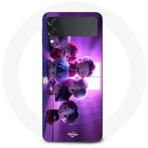 MANIACASE Coque Samsung Galaxy Z Flip3 bts groupe animation kpop est un moyen simple et efficace d'ajouter du style pas cher