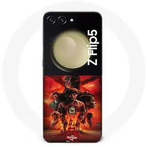 Comparateur de prix : Coque Samsung Galaxy Z Flip5 stranger things saison 5 affiche