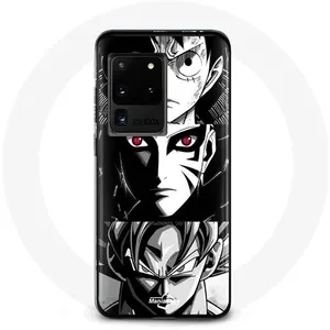 MANIACASE Coque pour Samsung Galaxy S20 Ultra Sangoku Naruto Luffy one piece Dra... pas cher