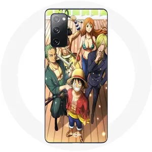 MANIACASE Coque pour Samsung Galaxy S20 FE One Piece Luffy Affiche Equipages Man... pas cher