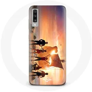 Coque pour Samsung Galaxy A70 One Piece Affiche Equipages Saison 1 Maniacase pas cher