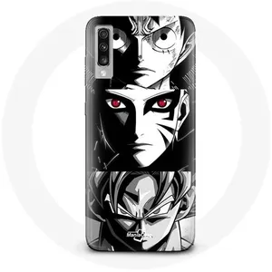 MANIACASE Coque pour Samsung Galaxy A70 Sangoku Naruto Luffy one piece Dragon Ba... pas cher