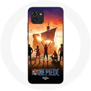 Coque pour Samsung Galaxy A03 One Piece Poster Equipages Art Saison 1 Maniacase