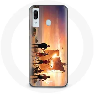 Coque pour Samsung Galaxy A30 One Piece Affiche Equipages Saison 1 Man... pas cher