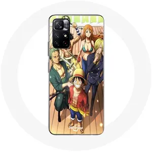 MANIACASE Coque pour Xiaomi Redmi Note 11s 5G One Piece Luffy Affiche Equipages ... pas cher
