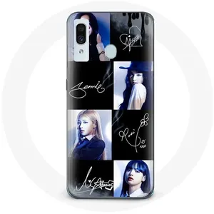 MANIACASE Coque pour Samsung Galaxy A20e Blackpink Signature Photo Jennie Jisoo ... pas cher