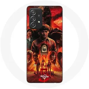 Coque pour Samsung Galaxy A52 Stranger Things Affiche Saison 5 Maniacase pas cher