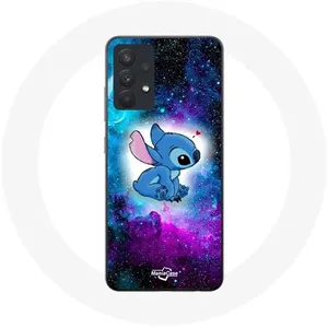 Coque - Maniacase - Galaxy A13 4G - Stitch Ohana - Coloré - Souple pas cher